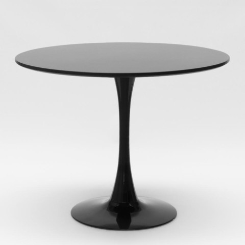 copy of tavolo rotondo 80cm sala da pranzo design scandinavo Tulipan nero ii scelta Promotion