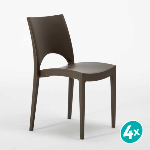 copy of Paris Grand Soleil Stackable Chair For Kitchen Home Bar made of Polypropylene Promotion