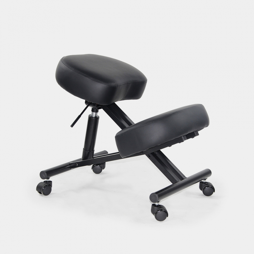 copy of Orthopedic Swedish chair metal eco leather stool ergonomic Balancesteel Lux Promotion