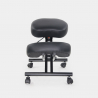 copy of Orthopedic Swedish chair metal eco leather stool ergonomic Balancesteel Lux Discounts