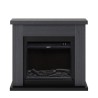 Floor-standing fireplace low-energy electric stove with frame Asciano Characteristics