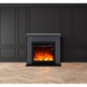 Asciano Electric Fireplace Heater with Mantel, Energy Efficient Choice Of