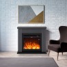 Asciano Electric Fireplace Heater with Mantel, Energy Efficient Bulk Discounts
