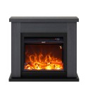 Asciano Electric Fireplace Heater with Mantel, Energy Efficient Model