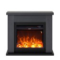 Floor-standing fireplace low-energy electric stove with frame Asciano Model