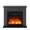 Asciano Electric Fireplace Heater with Mantel, Energy Efficient Model