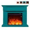 Caldera Floor Electric Fireplace with Modern Frame for Living Room Heating Bulk Discounts