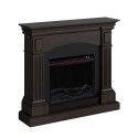 Cetona Floor Electric Fireplace Heater, Energy-Efficient, Classic Frame 