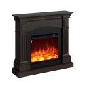 Cetona Floor Electric Fireplace Heater, Energy-Efficient, Classic Frame 