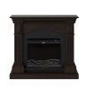 Cetona Floor Electric Fireplace Heater, Energy-Efficient, Classic Frame 