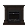 Electric floor-standing stove low consumption classic frame Cetona 