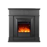 Electric fireplace with wooden frame low consumption stove 1500W Lipari Discounts
