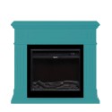 Electric Fireplace Heater with Wooden Frame, Energy Efficient Pienza Cheap
