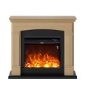 LED Electric Fireplace Heater with Wooden Frame Siena Cost