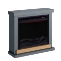 Electric fireplace with modern frame floor stove 1500W Sorano 