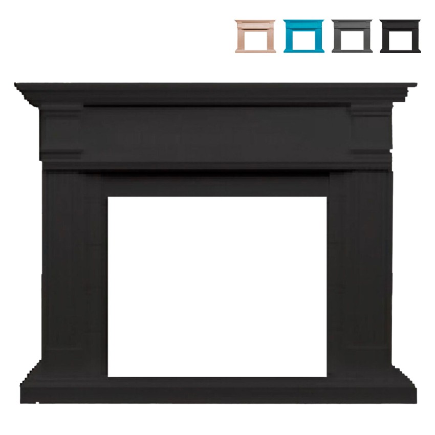 Chimney frame for floor-standing electric stove classic style Caldera Sur Offers