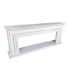 Merapi Sur classic-style white wooden electric fireplace frame On Sale