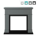 Shabby Wooden Frame for Pienza Sur Floor Electric Fireplace Promotion