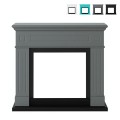 Shabby Wooden Frame for Pienza Sur Floor Electric Fireplace Promotion