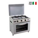 Gas oven LPG methane cooker 2 burners Baby Kitchen CF Parker On Sale