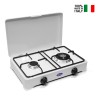 Camping gas cooker 2 burners double crown 2002BGP/C CF Parker On Sale