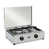 Stainless steel gas cooker 2 burners LPG natural gas 200ACCGPS CF Parker On Sale