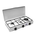 3-Burner Camping Stove with Gas Dual Crown 5328BGP/C CF Parker Promotion