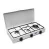 3-Burner Camping Stove with Gas Dual Crown 5328BGP/C CF Parker Promotion