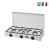 CF Parker 5328BGP Portable Gas Camping Stove, 3-Burner On Sale