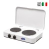 Electric camping cooker 2 plates lid 5322PBC CF Parker On Sale