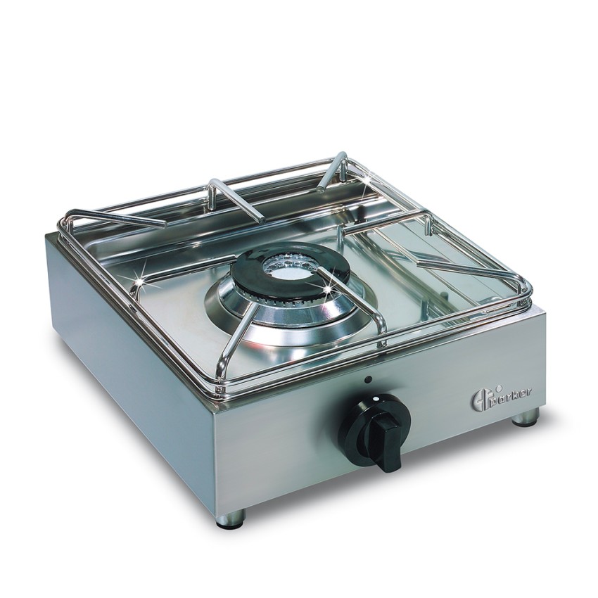 Professional gas cooker 1 burner stainless steel BIG5001L Parker Promotion