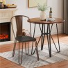 Lix style industrial design steel bar and kitchen chairs ferrum one Sale