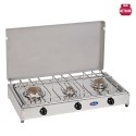 Portable camping gas cooker 3 burners with lid 5523G CF Parker Sale