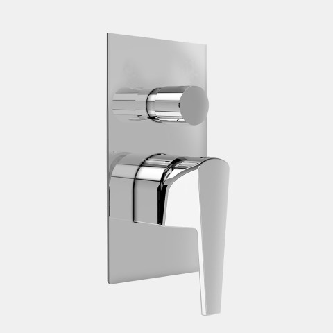 Built-in single lever shower mixer with 2-way diverter E100 Framo Promotion