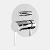 Built-in single lever shower mixer with 2-way diverter E410 Framo Promotion