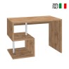 Space-saving home office desk 100x50cm wood Esse 2 Oak On Sale