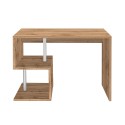Space-saving home office desk 100x50cm wood Esse 2 Oak Offers