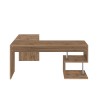 Modern studio corner office desk 160/180cm in wood Vilnis WD Sale
