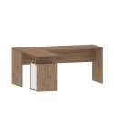 Modern wooden corner office desk 3 drawers New Selina WD Discounts
