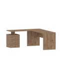 Modern wooden corner office desk 3 drawers New Selina WD Characteristics