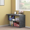 Corner office desk swivel office grey 2 shelves Volta RT Buy