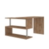 Design office desk swivel corner wooden desk 2 shelves Volta WD Sale