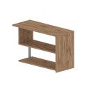 Design office desk swivel corner wooden desk 2 shelves Volta WD Characteristics
