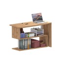Design office desk swivel corner wooden desk 2 shelves Volta WD Price