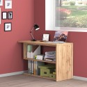 Design office desk swivel corner wooden desk 2 shelves Volta WD Cheap