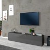 Modern living room TV cabinet 180cm 1 door 2 compartments grey Note Low Promotion
