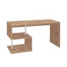 Space-saving modern wooden office desk 140x60cm Bolg WD Offers