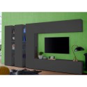 Modern TV cabinet wall unit 3 wall cabinets Note Trio Discounts