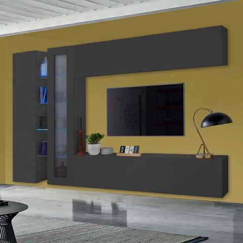 Modern TV cabinet wall cabinet wall unit Note Duet Promotion