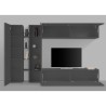 Modern TV cabinet wall cabinet wall unit Note Duet Discounts